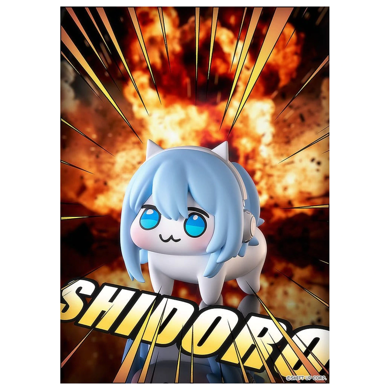 Goddess of Victory: Nikke Soft Vinyl Münzbank Shidoro 13 cm Produktfoto