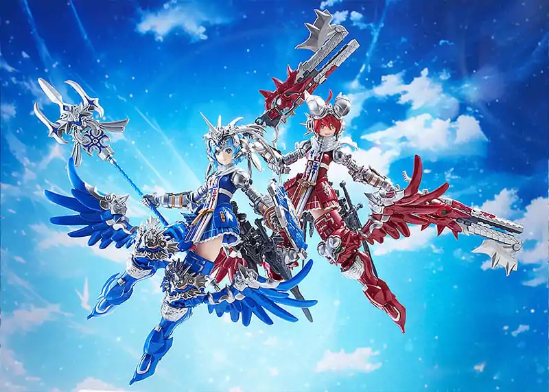 Godz Order Plastic Model Kit PLAMAX GO-04 Godwing Dragon Knight Himari Bahamut 17 cm Produktfoto