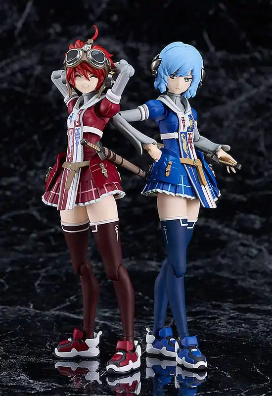 Godz Order Plastic Model Kit PLAMAX GO-04 Godwing Dragon Knight Himari Bahamut 17 cm Produktfoto