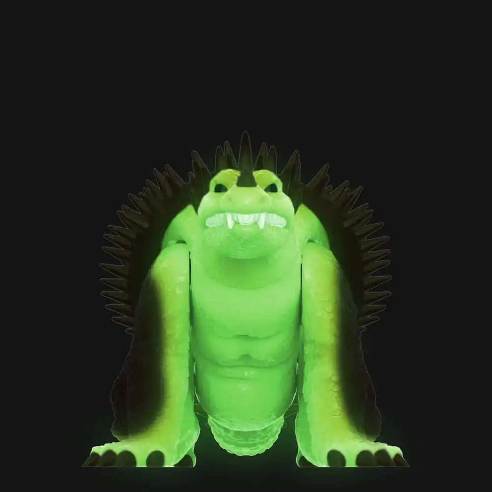 Godzilla 1955 Toho ReAction Actionfigur Anguirus Glow in the Dark 10 cm Produktfoto