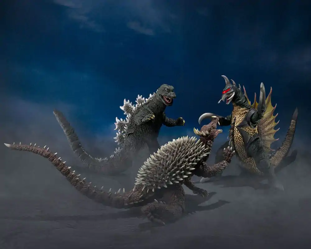 Godzilla 1972 S.H. Monster Arts Actionfigur Anguirus termékfotó