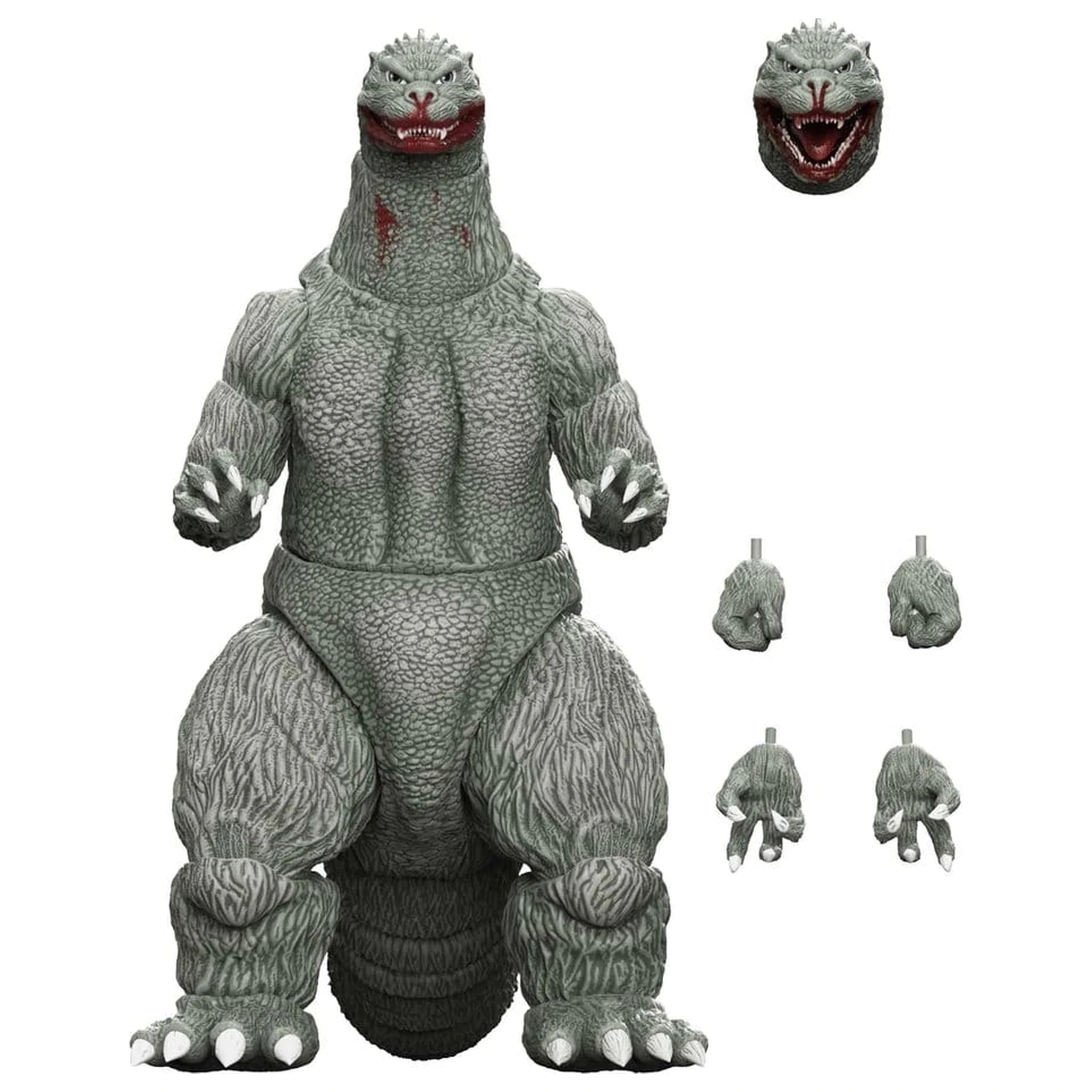 Godzilla (1989) Toho Ultimates Actionfigur - Godzilla (Greyscale Comic Book - Thirsty for Blood) 24 cm Produktfoto