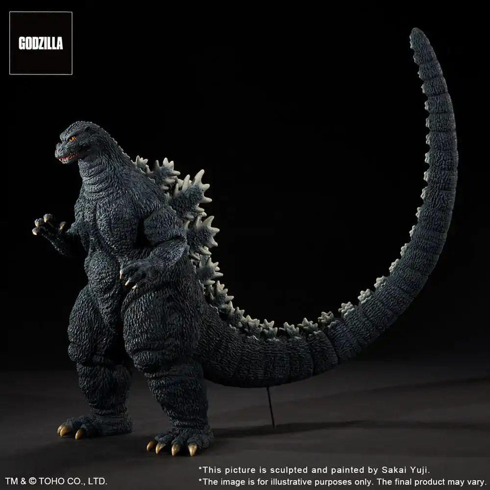 Godzilla 1993 TOHO Yuji Sakai Modeling Collection PVC Statue Godzilla Gallant Figure in the Suzuka Mountains 35 cm Produktfoto