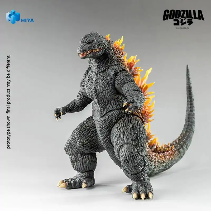 Godzilla 2000: Millennium (1999) Exquisite Basic Action Figur Godzilla Heat Ray 18 cm Produktfoto
