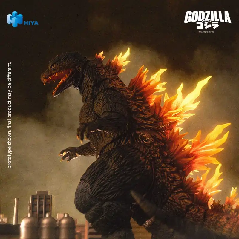 Godzilla 2000: Millennium (1999) Exquisite Basic Action Figur Godzilla Heat Ray 18 cm Produktfoto