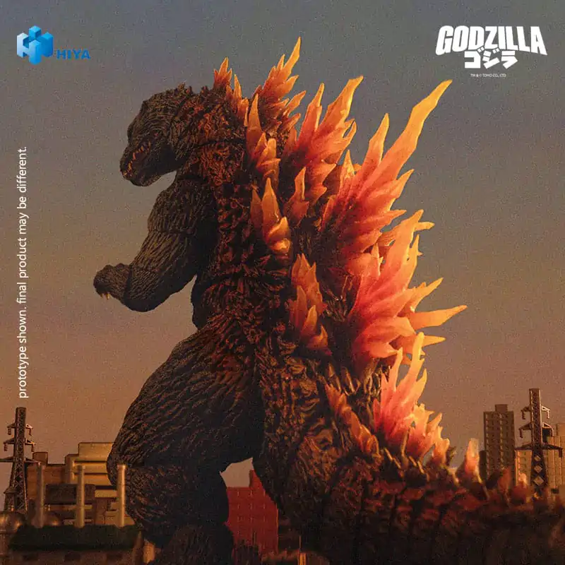 Godzilla 2000: Millennium (1999) Exquisite Basic Action Figur Godzilla Heat Ray 18 cm Produktfoto