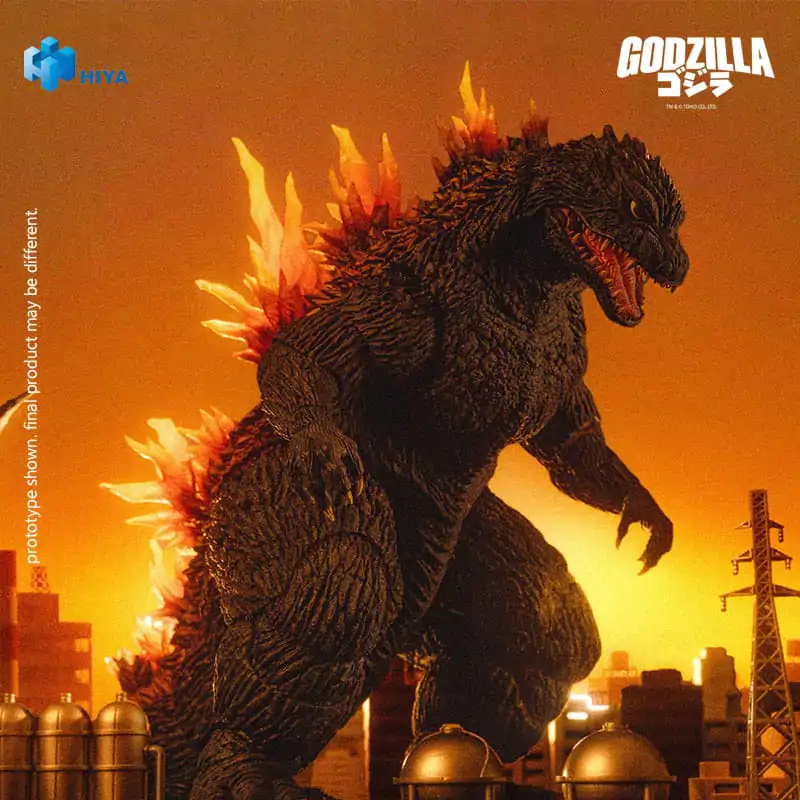 Godzilla 2000: Millennium (1999) Exquisite Basic Action Figur Godzilla Heat Ray 18 cm Produktfoto