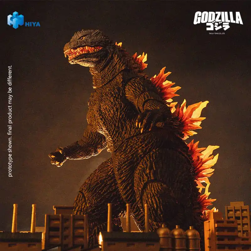 Godzilla 2000: Millennium (1999) Exquisite Basic Action Figur Godzilla Heat Ray 18 cm Produktfoto