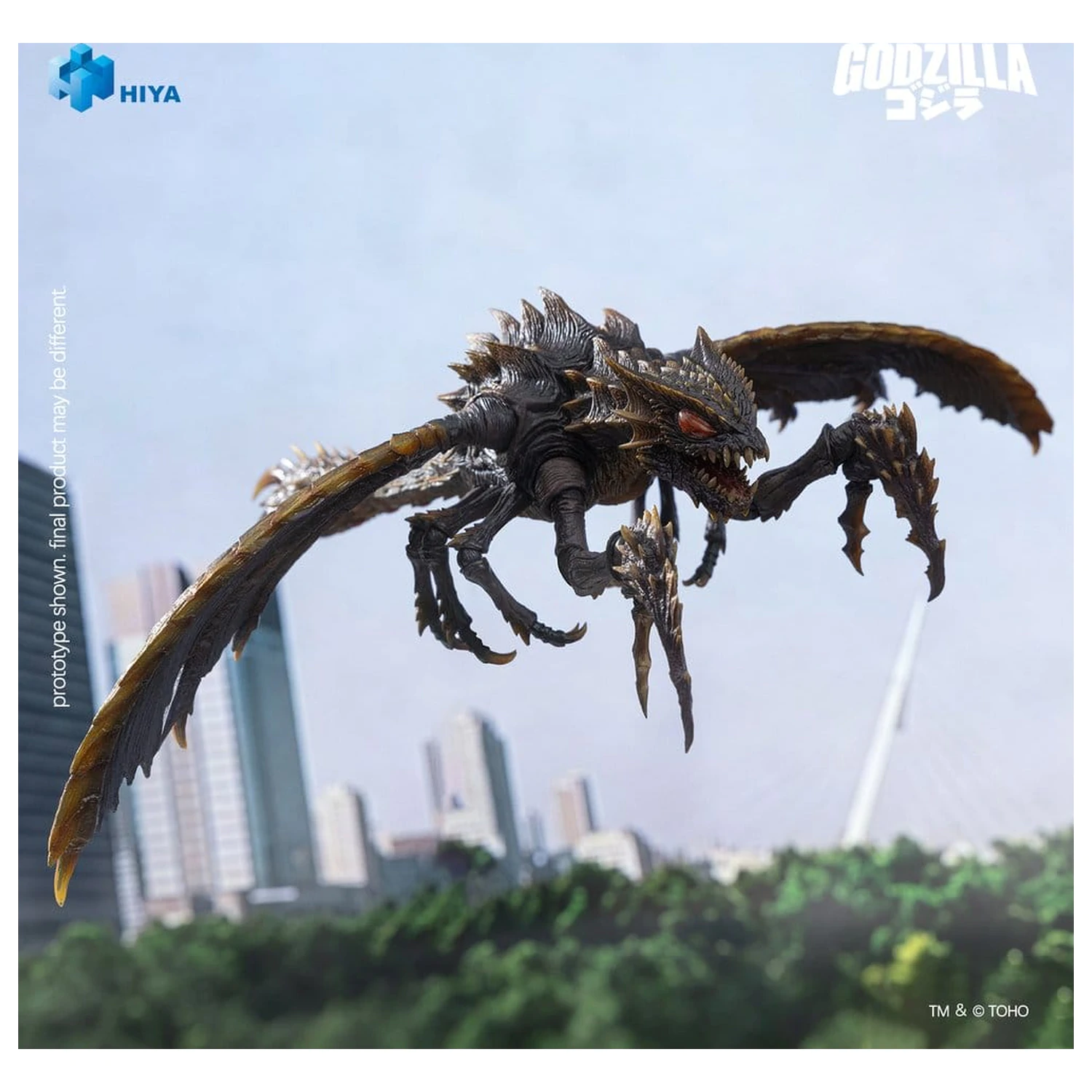 Godzilla (2000) vs. Megaguirus Exquisite Basic Series Action Figur Megaguirus 25 cm Produktfoto