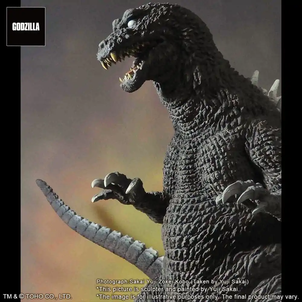 Godzilla 2001 Mothra and King Ghidorah: Giant Monsters All-Out Attack TOHO Yuji Sakai Modeling Collection PVC Statue Godzilla 28 cm Produktfoto