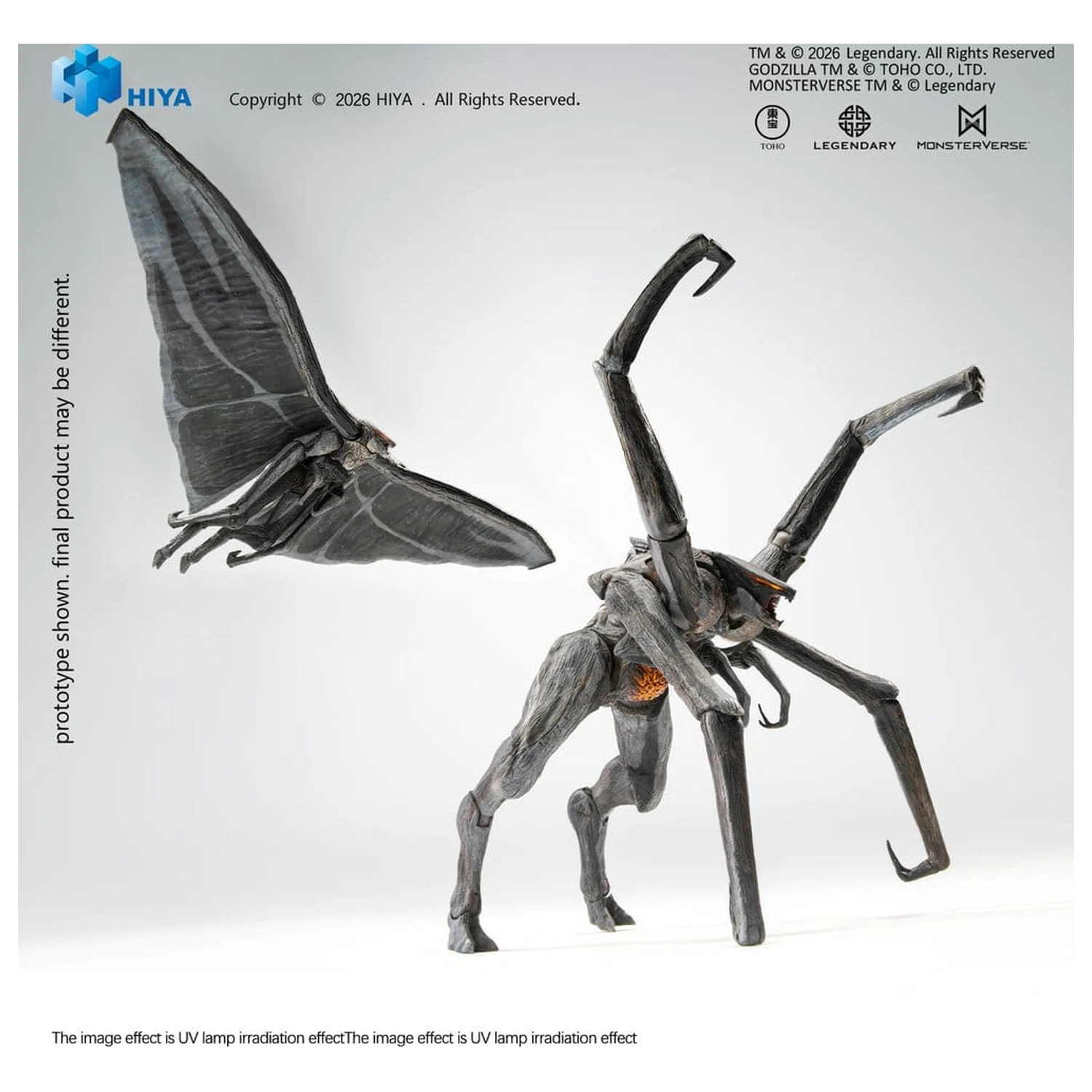 Godzilla (2014) Exquisite Basic Action Figuren Männlicher & Weiblicher Muto Set 16 cm Produktfoto