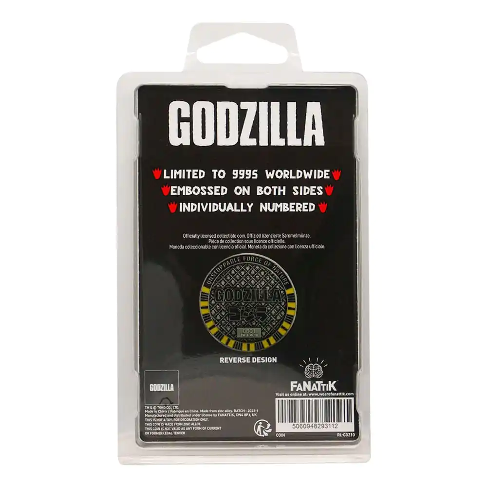 Godzilla Sammelmünze 70th Anniversary Limited Edition termékfotó