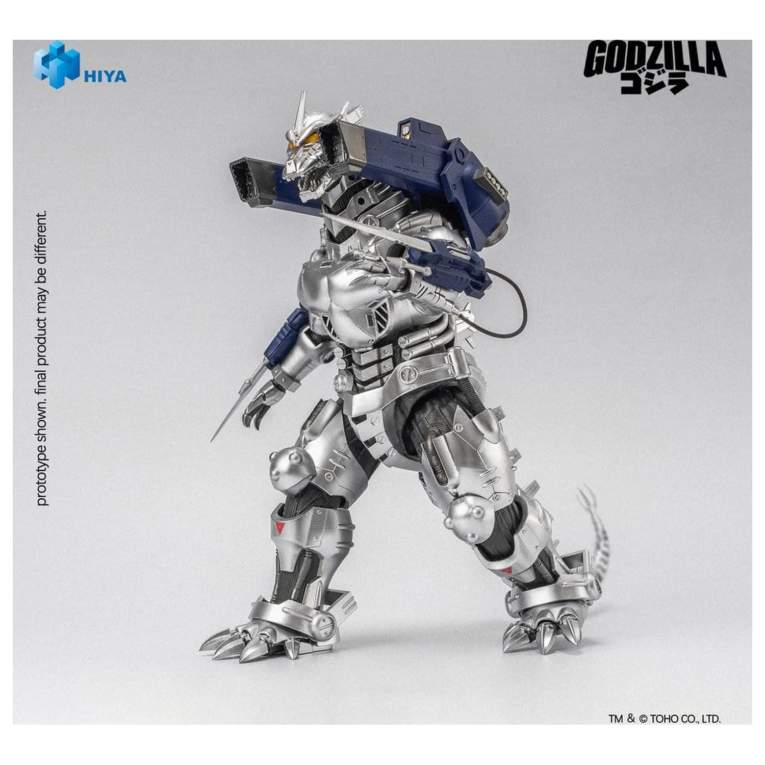 Godzilla Against Mechagodzilla (2002) Exquisite Basic Series Action Figur Mechagodzilla MFS-3 20 cm Produktfoto