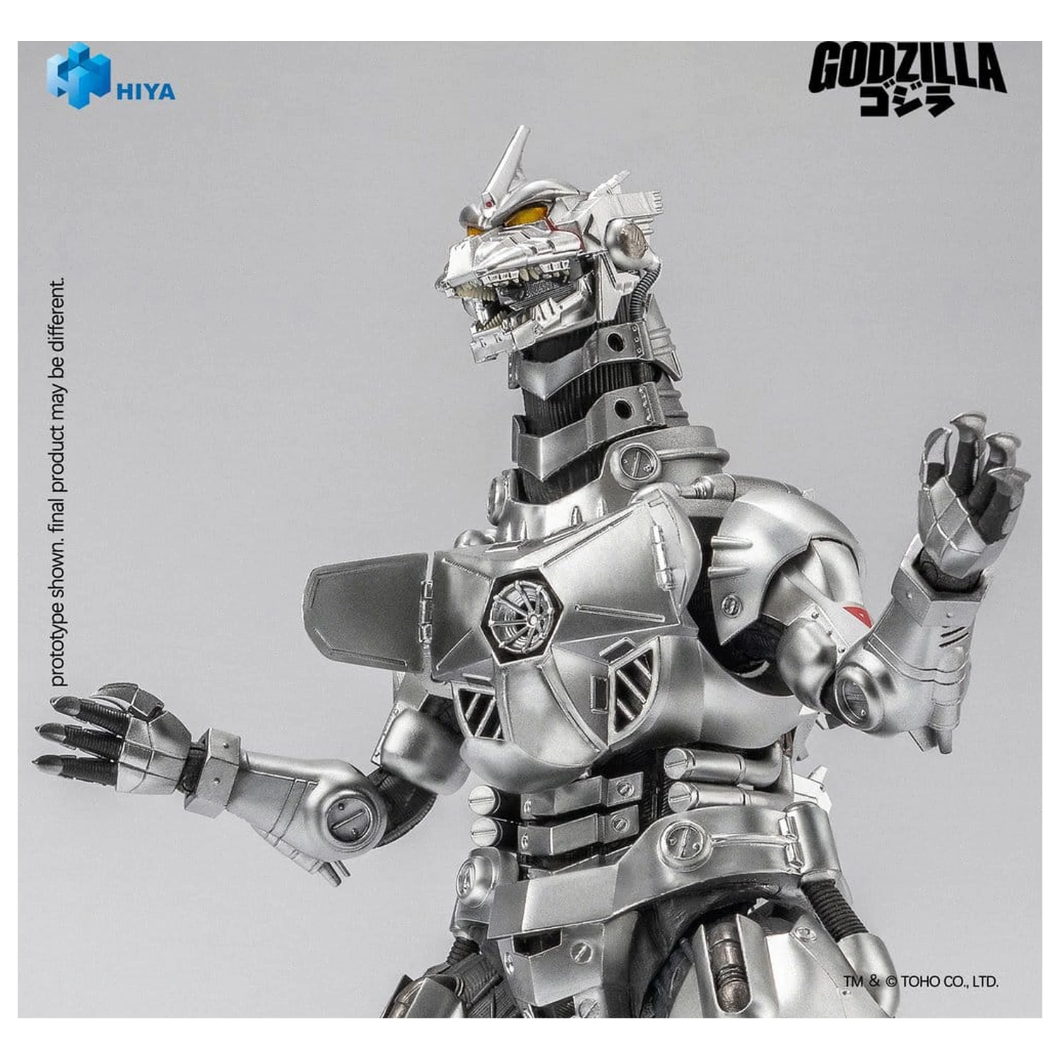 Godzilla Against Mechagodzilla (2002) Exquisite Basic Series Action Figur Mechagodzilla MFS-3 20 cm Produktfoto