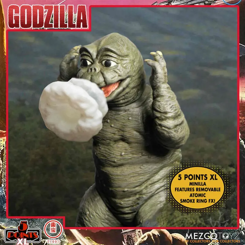 Godzilla: Frankenstein und die Monster aus dem All 5 Points XL Actionfiguren Deluxe Box Set Round 2 Produktfoto