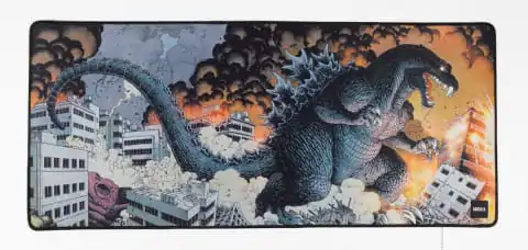 Godzilla Oversized Mousepad Destroyed City Produktfoto