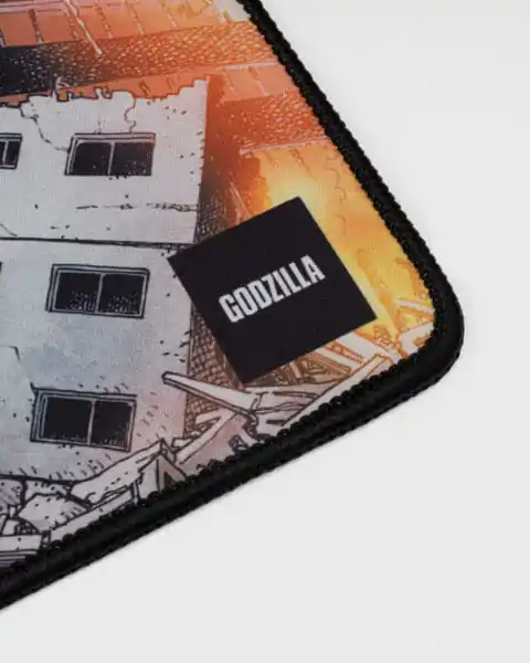 Godzilla Oversized Mousepad Destroyed City Produktfoto