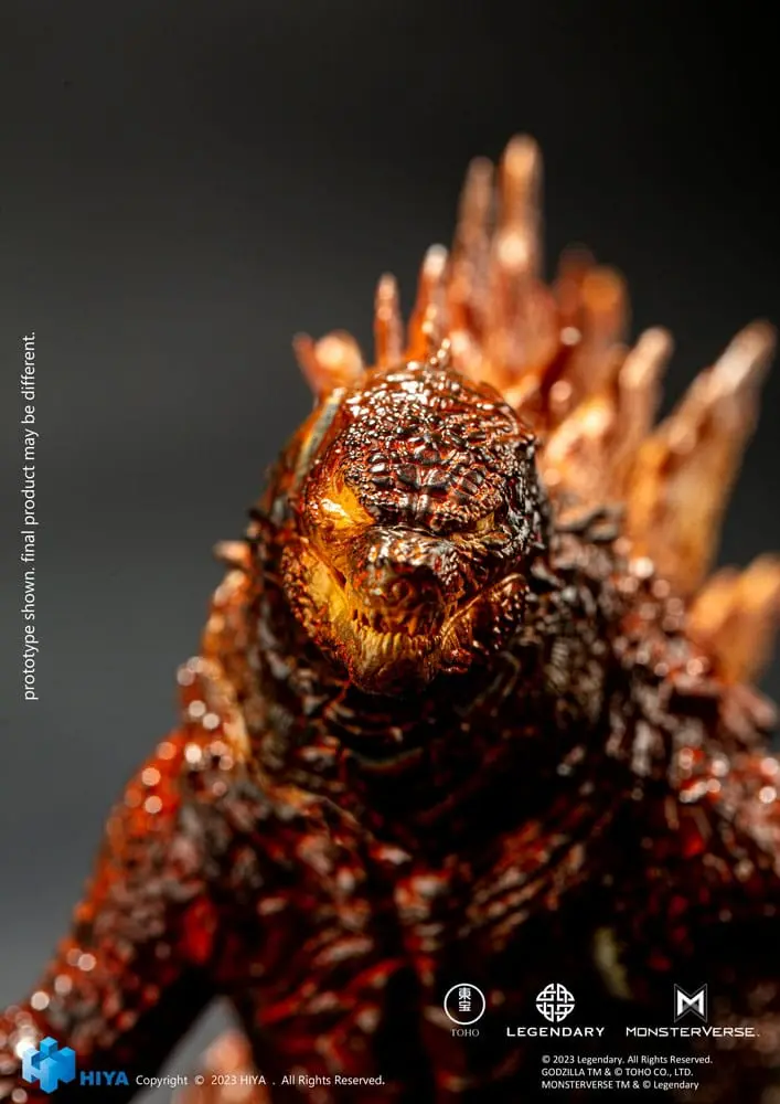 Godzilla Exquisite Basic Actionfigur Godzilla: King of the Monsters Burning Godzilla 18 cm Produktfoto