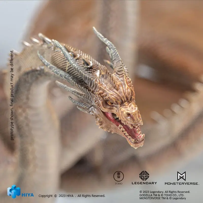 Godzilla Exquisite Basic Actionfigur Godzilla: King of the Monsters King Ghidorah 35 cm Produktfoto