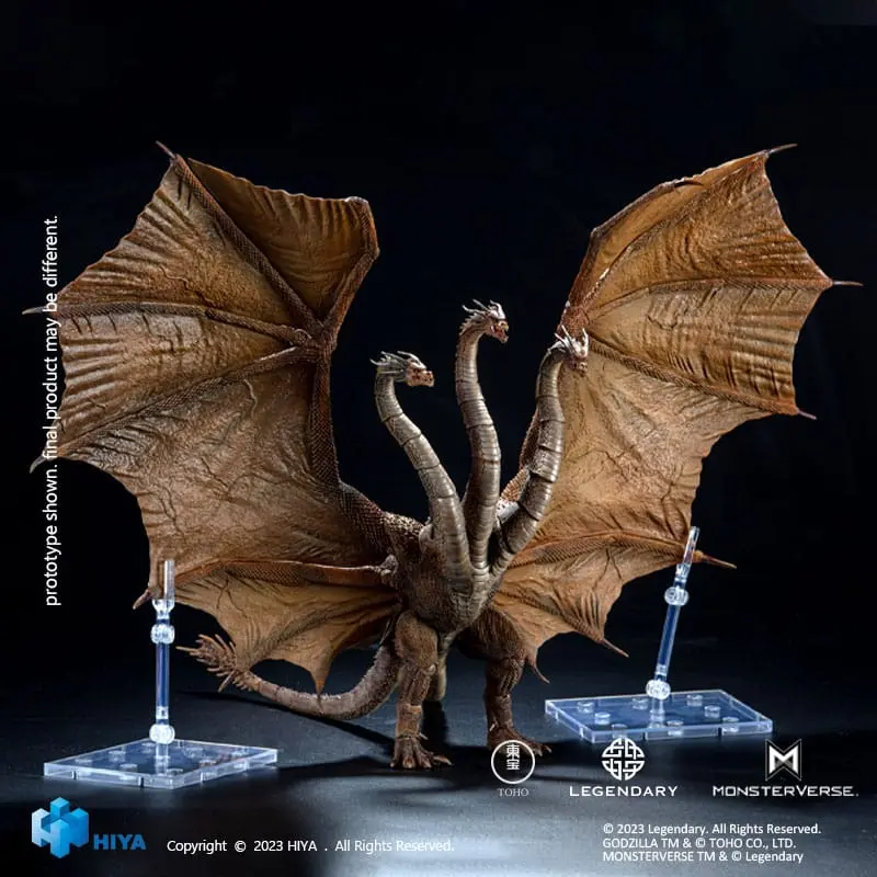 Godzilla Exquisite Basic Actionfigur Godzilla: King of the Monsters King Ghidorah 35 cm Produktfoto