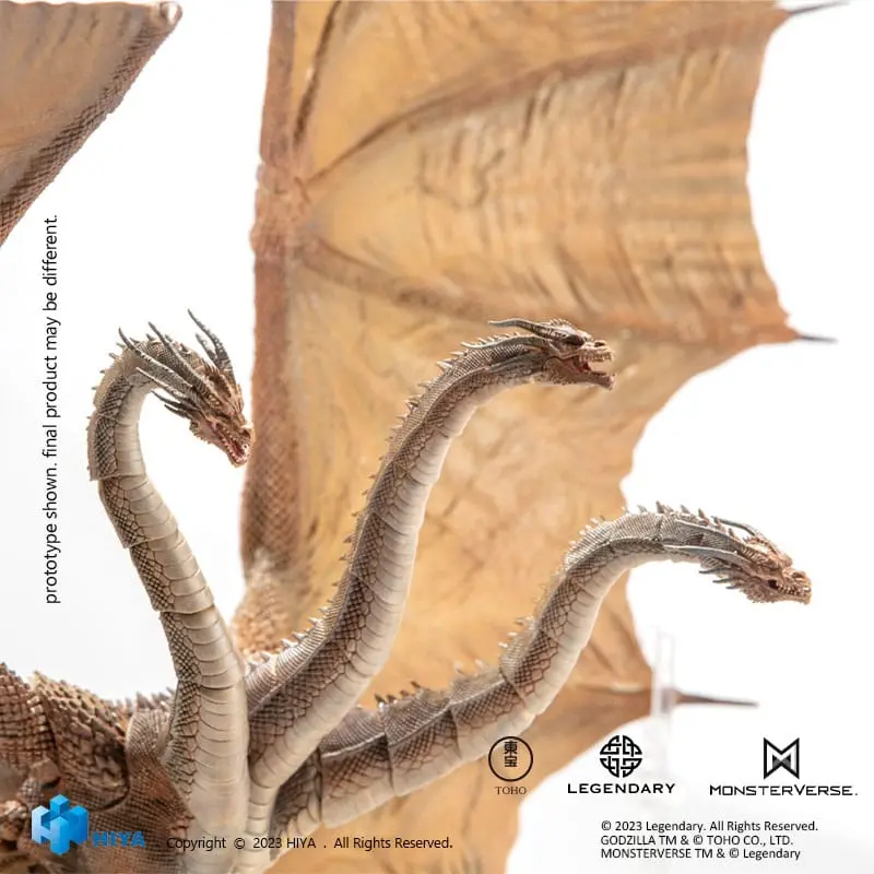 Godzilla Exquisite Basic Actionfigur Godzilla: King of the Monsters King Ghidorah 35 cm Produktfoto