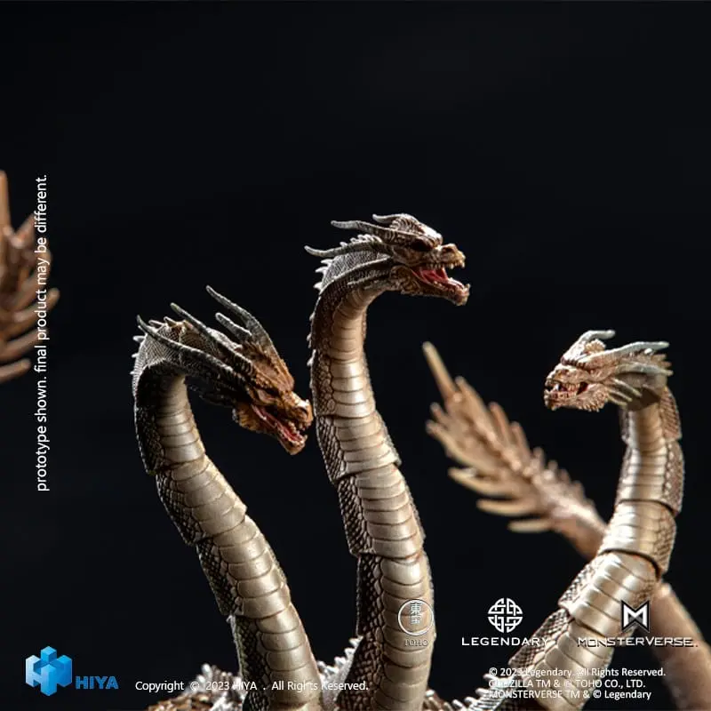 Godzilla Exquisite Basic Actionfigur Godzilla: King of the Monsters King Ghidorah 35 cm Produktfoto