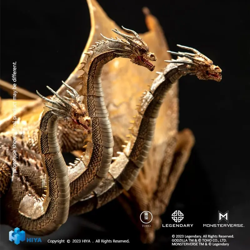Godzilla Exquisite Basic Actionfigur Godzilla: King of the Monsters King Ghidorah 35 cm Produktfoto