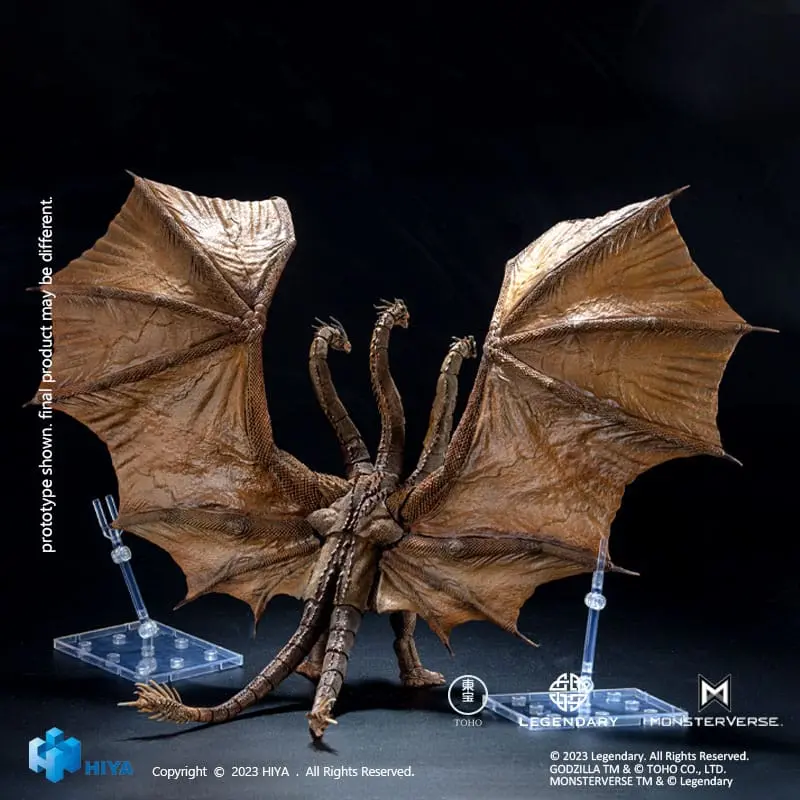 Godzilla Exquisite Basic Actionfigur Godzilla: King of the Monsters King Ghidorah 35 cm Produktfoto