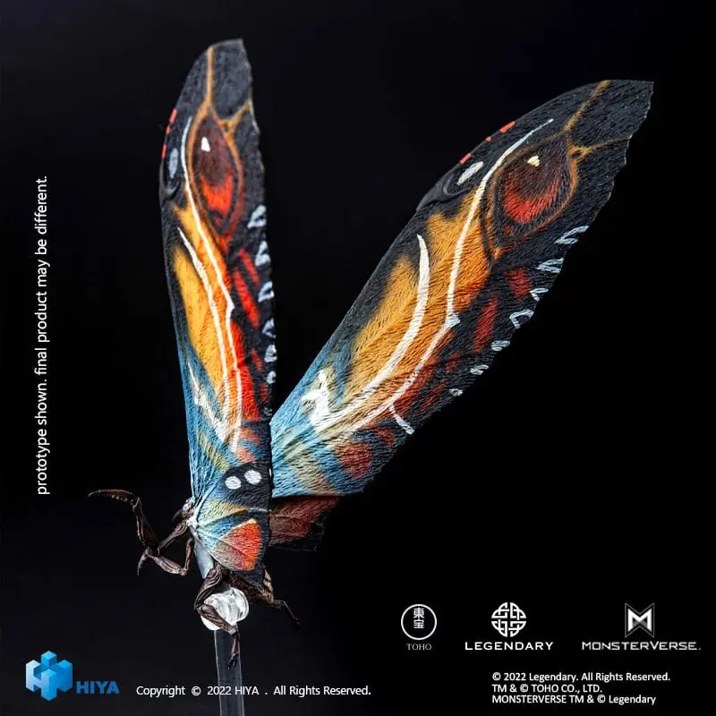 Godzilla Exquisite Basic Actionfigur Godzilla: King of the Monsters Mothra 28 cm Produktfoto