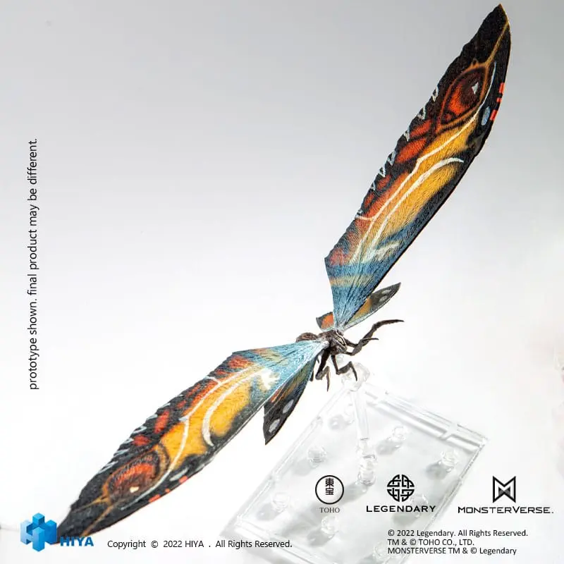 Godzilla Exquisite Basic Actionfigur Godzilla: King of the Monsters Mothra 28 cm Produktfoto