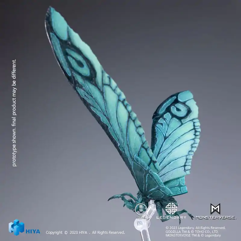 Godzilla Exquisite Basic Actionfigur Godzilla: King of the Monsters Mothra Emerald Titan Version 36 cm Produktfoto