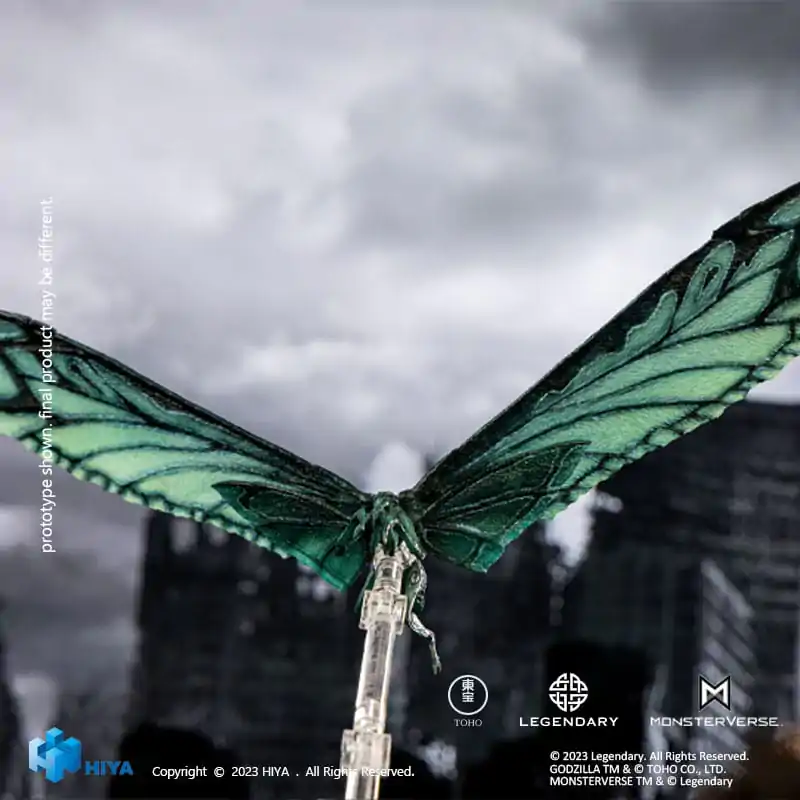 Godzilla Exquisite Basic Actionfigur Godzilla: King of the Monsters Mothra Emerald Titan Version 36 cm Produktfoto