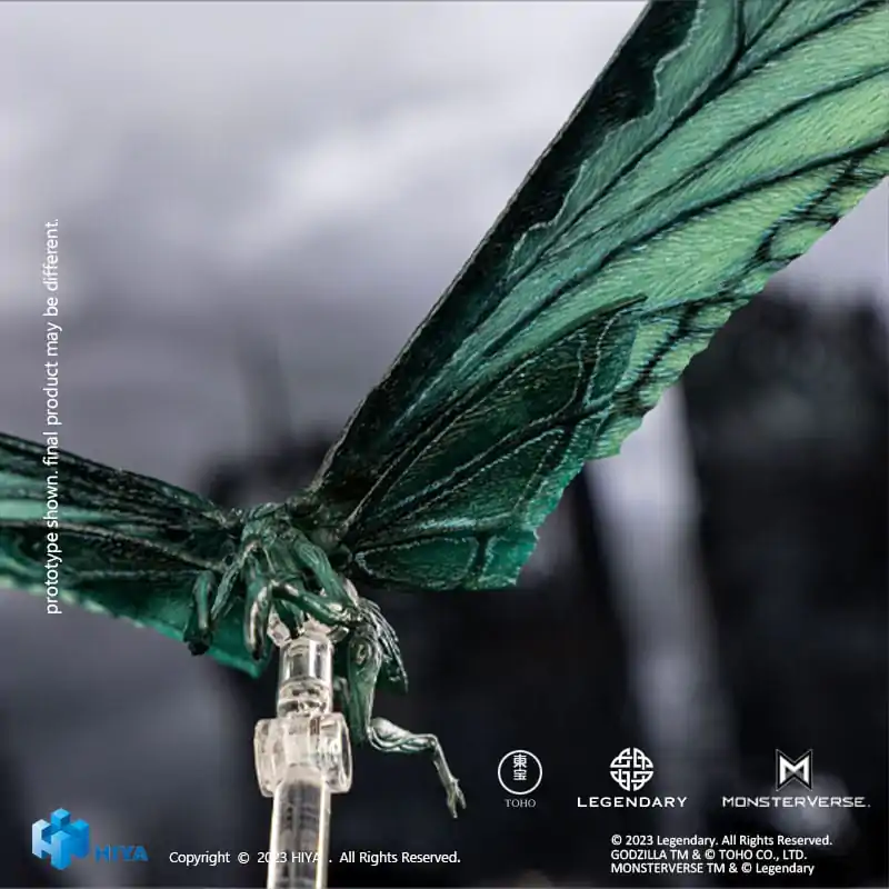 Godzilla Exquisite Basic Actionfigur Godzilla: King of the Monsters Mothra Emerald Titan Version 36 cm Produktfoto