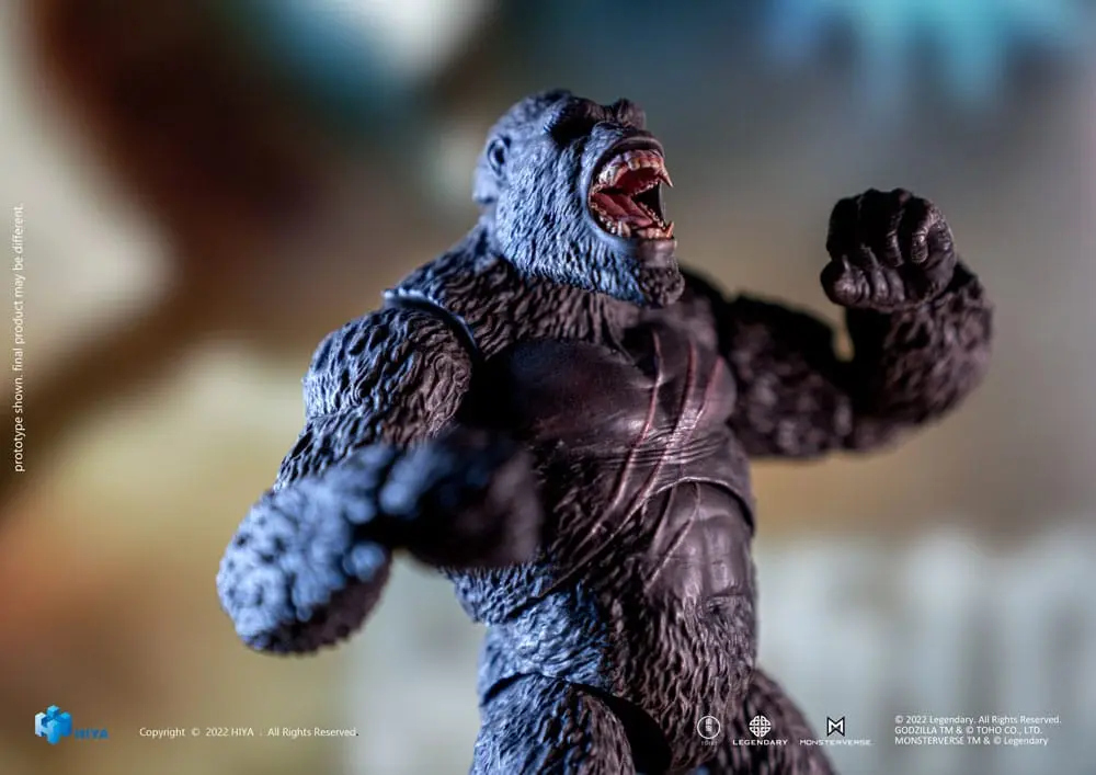 Godzilla Exquisite Basic Actionfigur Godzilla vs Kong (2021) Kong 16 cm Produktfoto