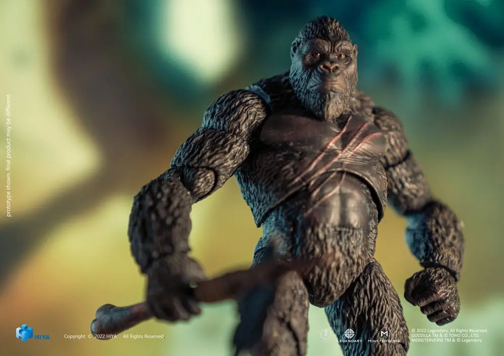 Godzilla Exquisite Basic Actionfigur Godzilla vs Kong (2021) Kong 16 cm Produktfoto