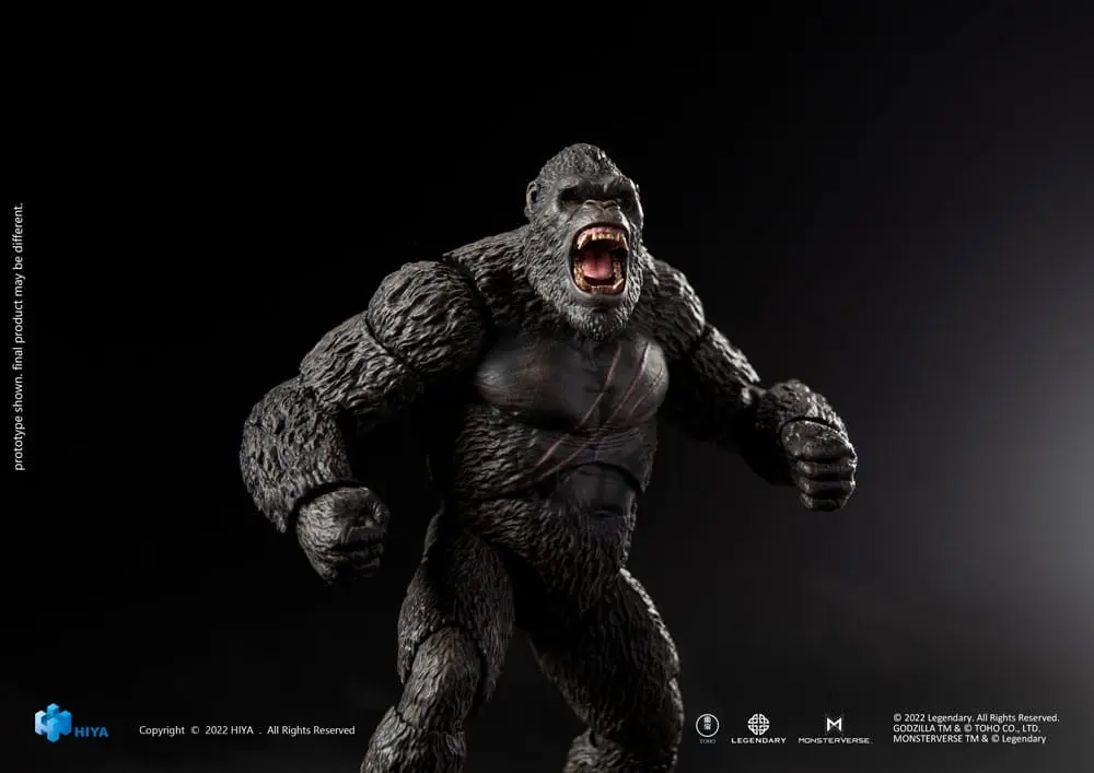 Godzilla Exquisite Basic Actionfigur Godzilla vs Kong (2021) Kong 16 cm Produktfoto