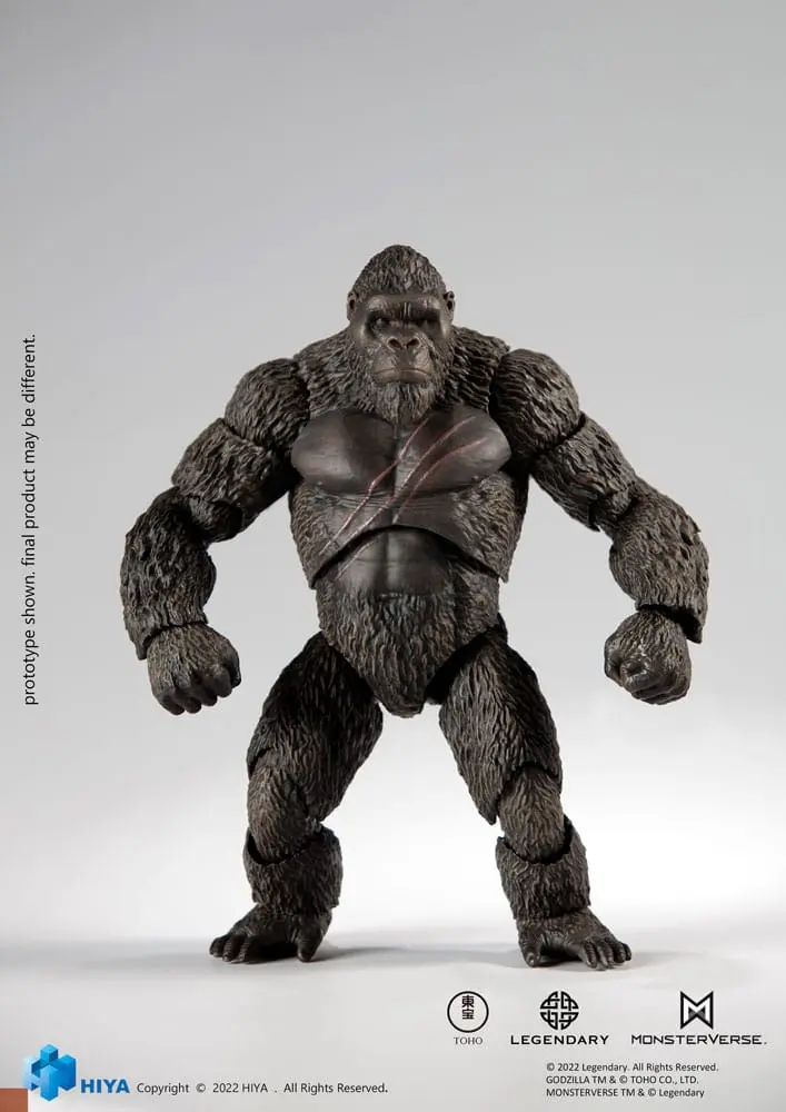 Godzilla Exquisite Basic Actionfigur Godzilla vs Kong (2021) Kong 16 cm Produktfoto