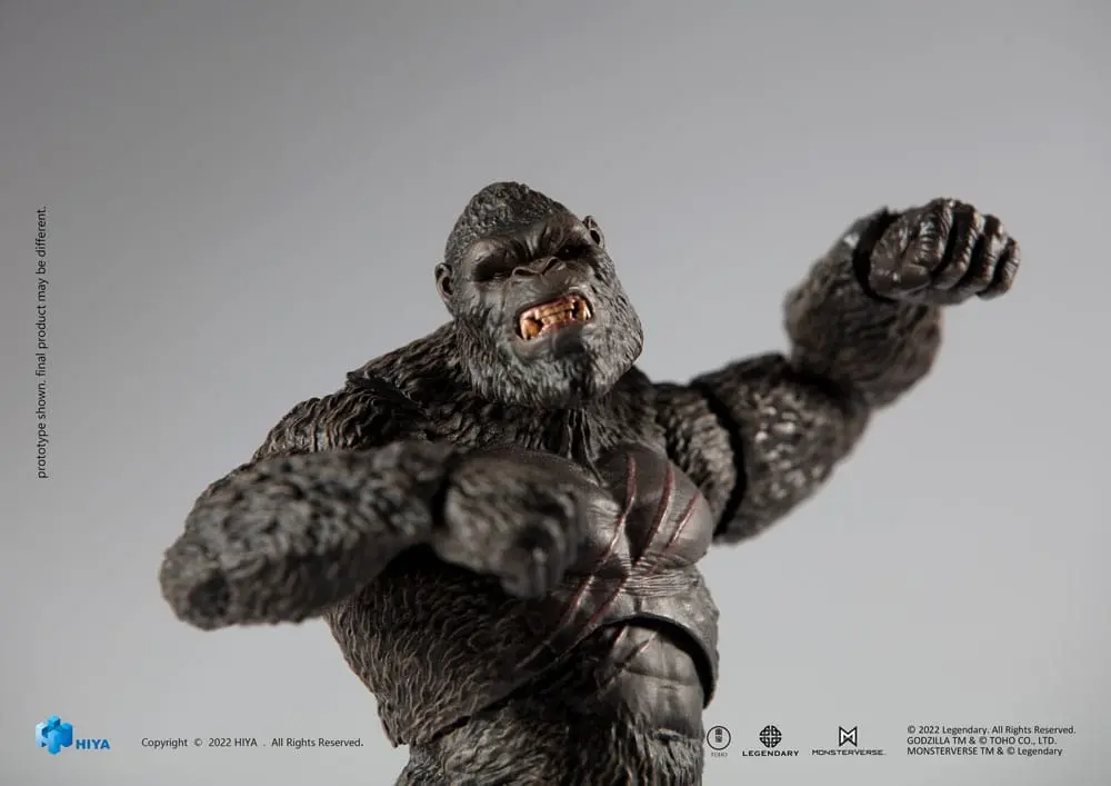 Godzilla Exquisite Basic Actionfigur Godzilla vs Kong (2021) Kong 16 cm Produktfoto