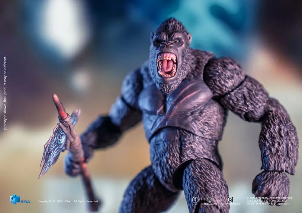 Godzilla Exquisite Basic Actionfigur Godzilla vs Kong (2021) Kong 16 cm Produktfoto