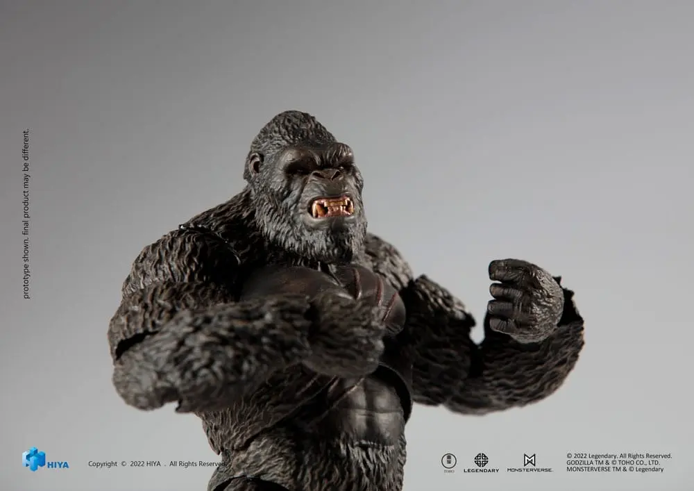 Godzilla Exquisite Basic Actionfigur Godzilla vs Kong (2021) Kong 16 cm Produktfoto