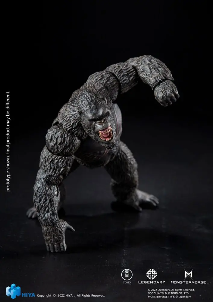 Godzilla Exquisite Basic Actionfigur Godzilla vs Kong (2021) Kong 16 cm Produktfoto