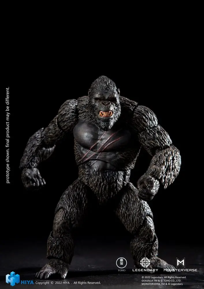 Godzilla Exquisite Basic Actionfigur Godzilla vs Kong (2021) Kong 16 cm Produktfoto