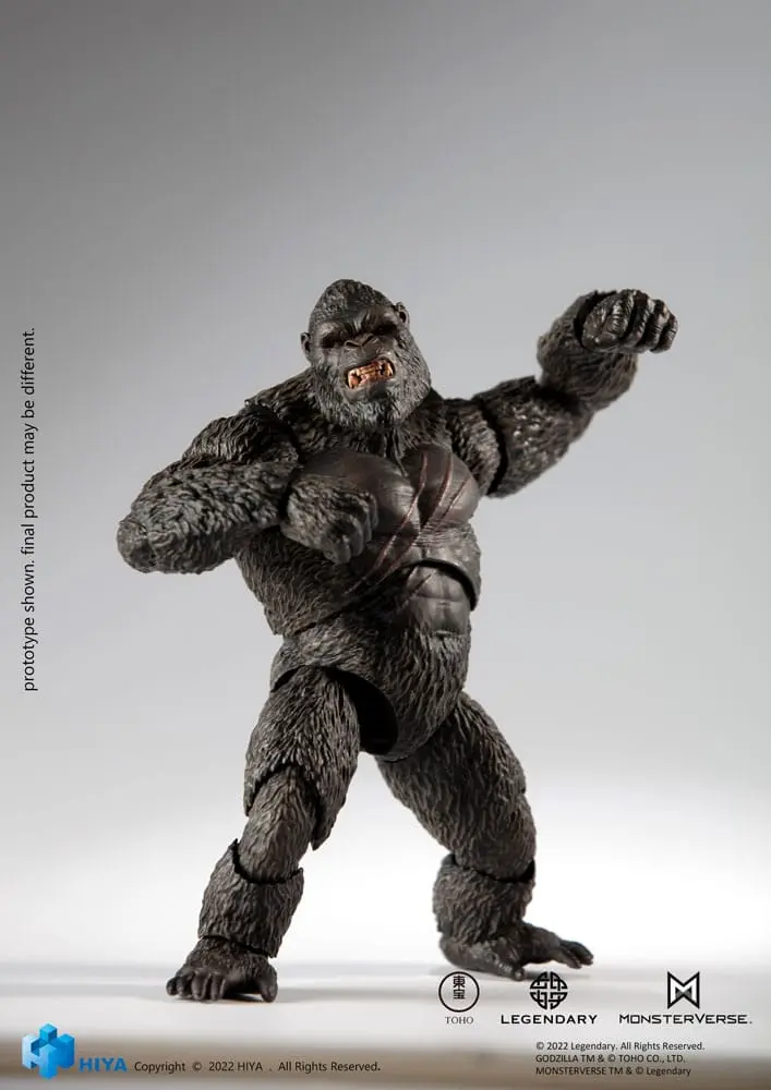 Godzilla Exquisite Basic Actionfigur Godzilla vs Kong (2021) Kong 16 cm Produktfoto