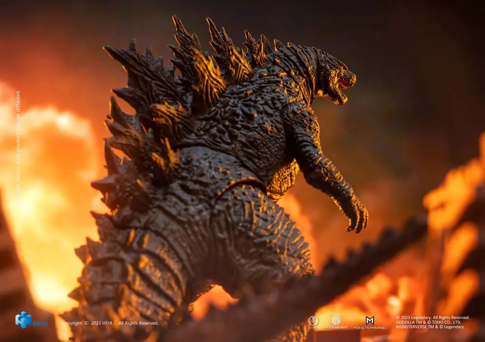 Godzilla Exquisite Basic Actionfigur Godzilla vs. Kong Godzilla (Update Version) 20 cm Produktfoto