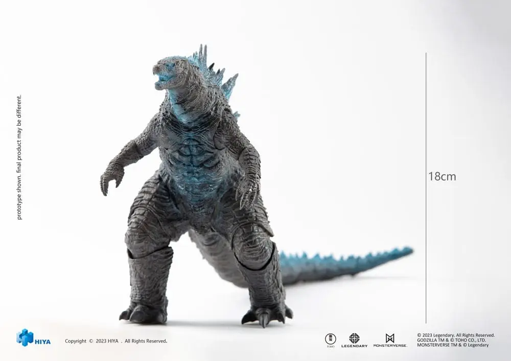 Godzilla Exquisite Basic Actionfigur Godzilla vs. Kong Heat Ray Godzilla 18 cm Produktfoto