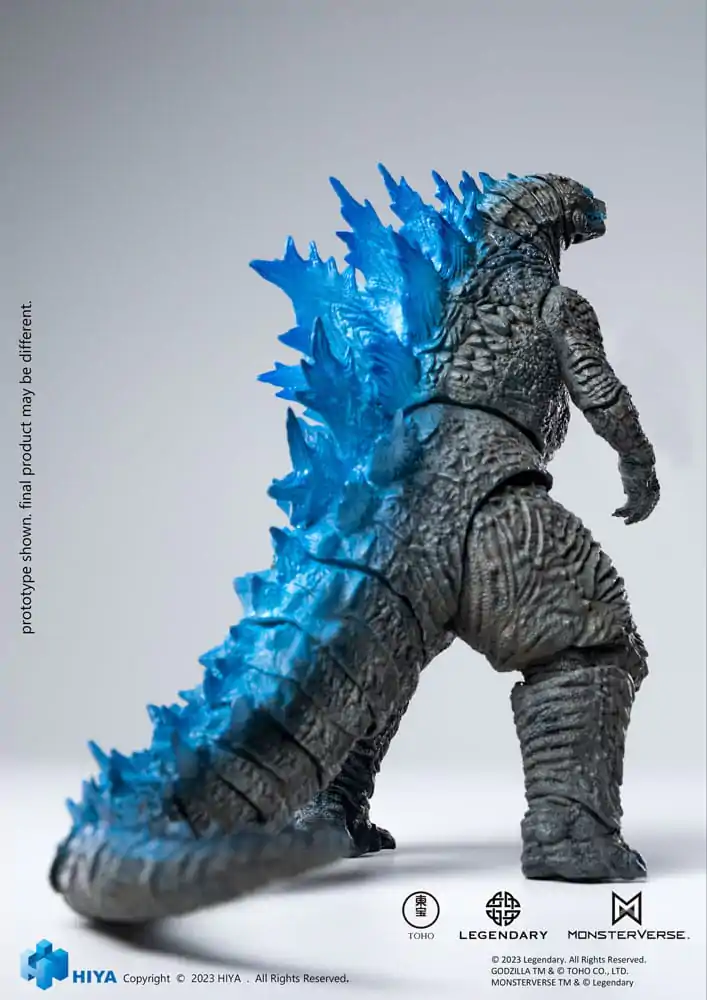 Godzilla Exquisite Basic Actionfigur Godzilla vs. Kong Heat Ray Godzilla Translucent Version 18 cm Produktfoto