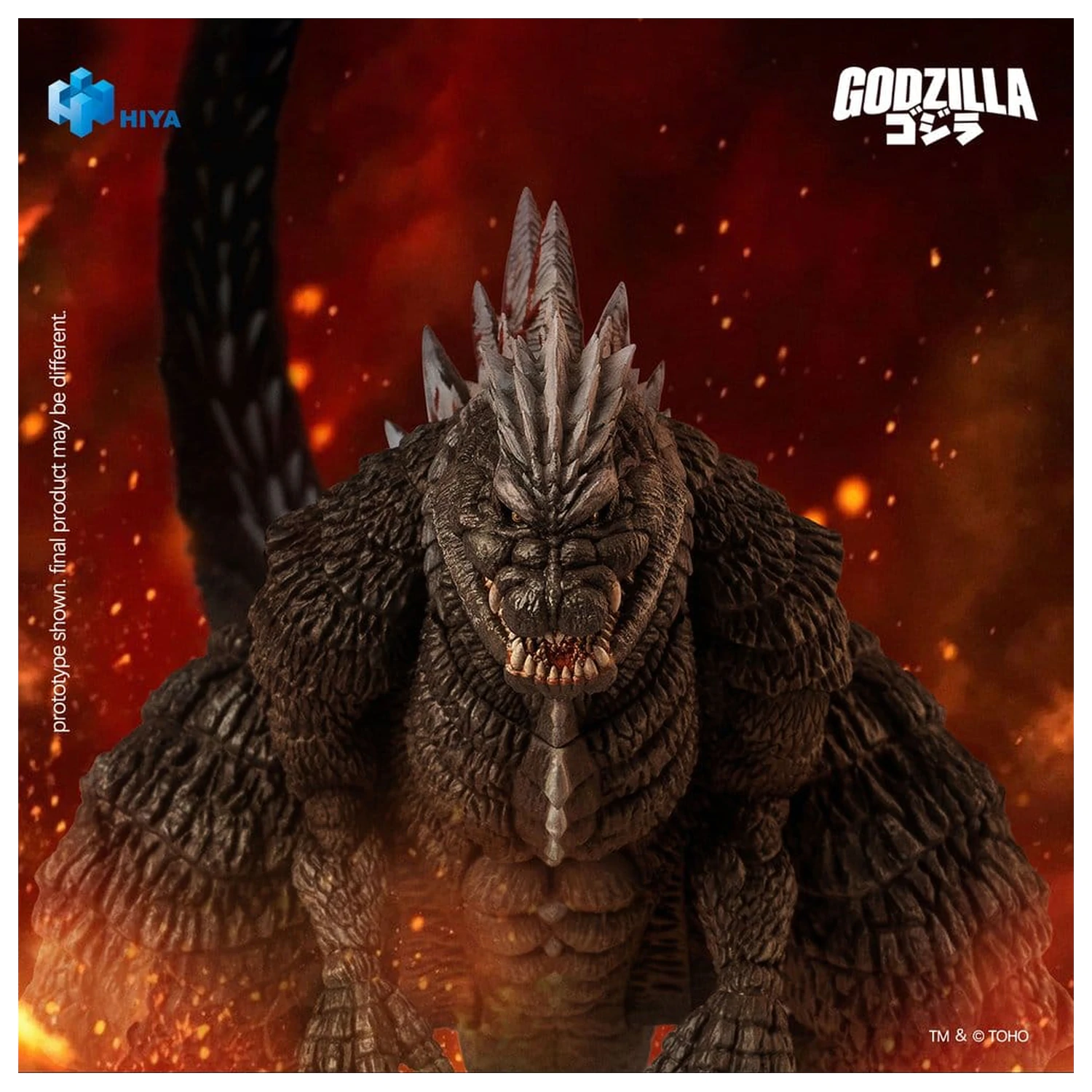 Godzilla Exquisite Basic Series Action Figur Singular Point Godzilla Ultima Version 17 cm Produktfoto