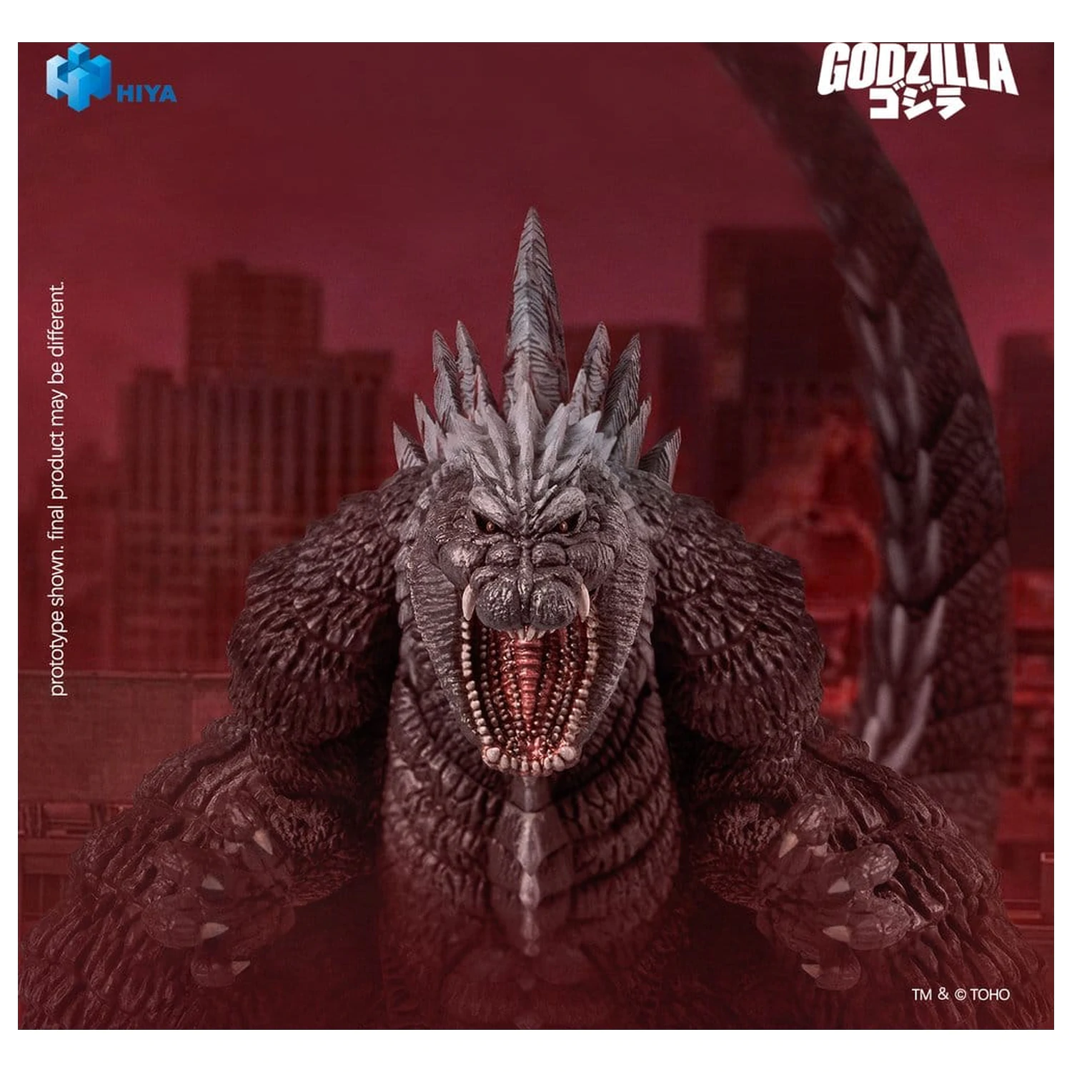 Godzilla Exquisite Basic Series Action Figur Singular Point Godzilla Ultima Version 17 cm Produktfoto
