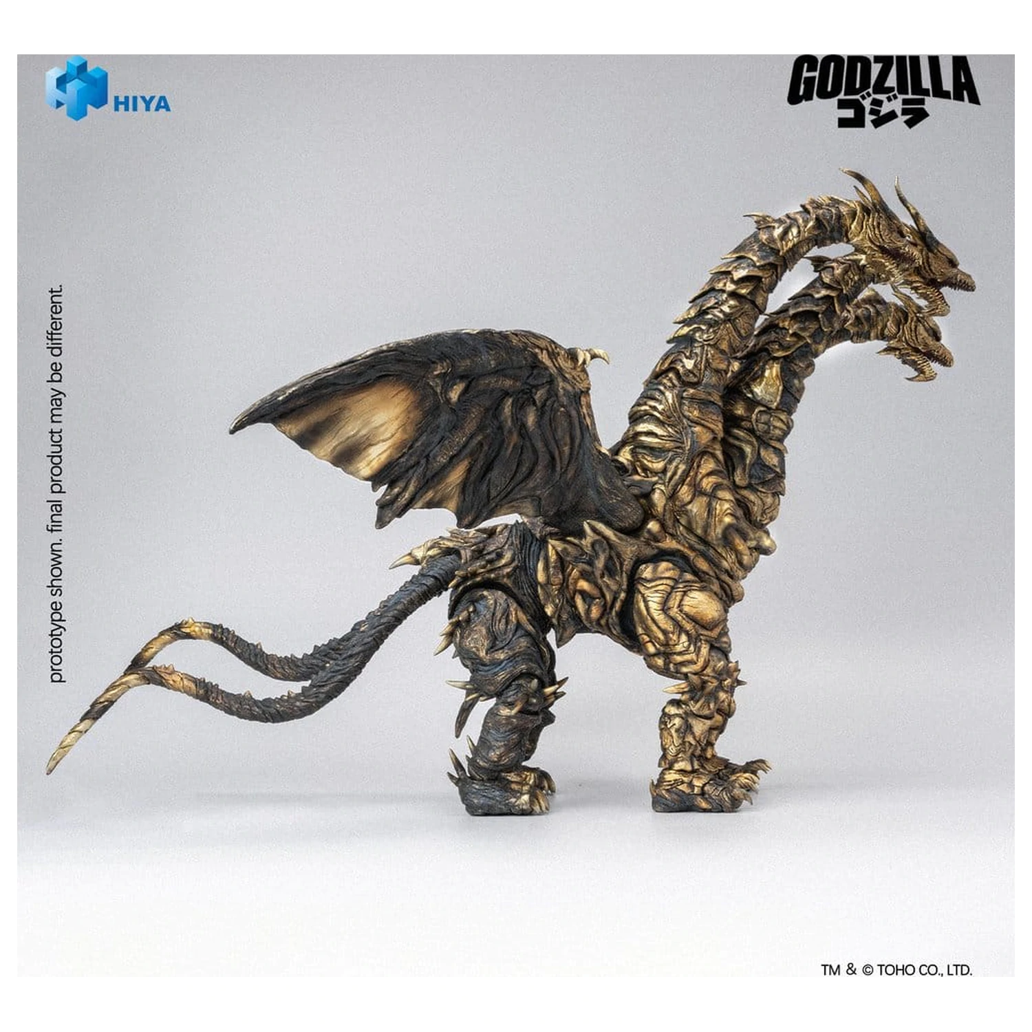 Godzilla: Final Wars (2004) Exquisite Basic Serie Actionfigur Keizer Ghidorah 25 cm Produktfoto