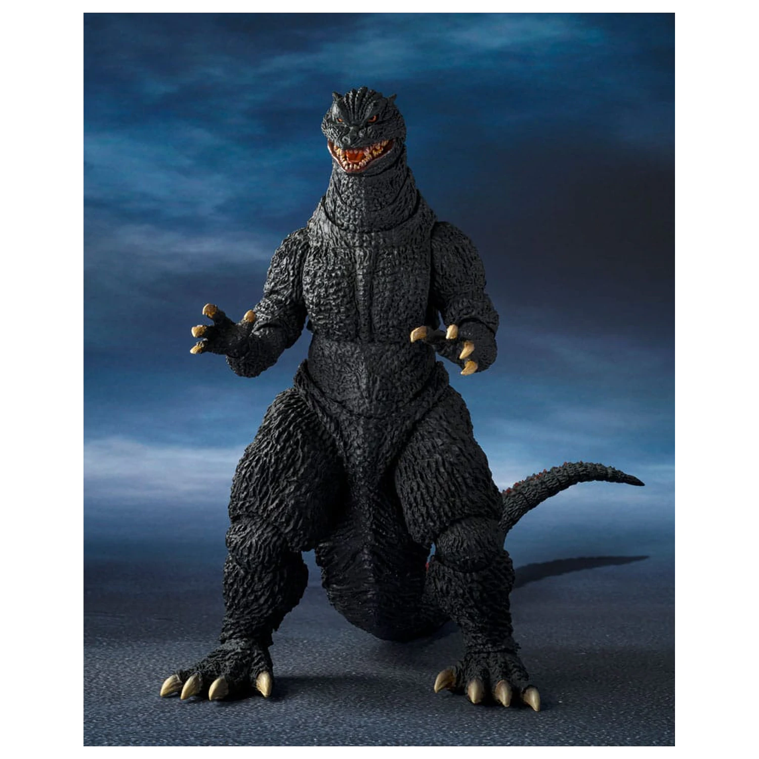 Godzilla: Final Wars S.H.MonsterArts Actionfigur Godzilla Heat Ray Ver. vs. New Gotengo 16 cm Produktfoto